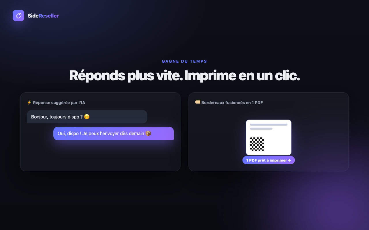 Réponses IA et bordereaux